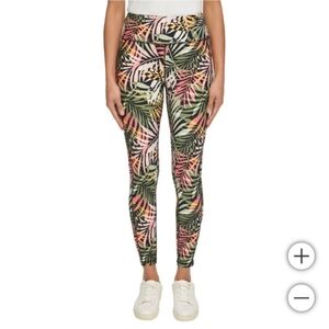 DKNY Sport Multi Colored Jungle Sports Leggings